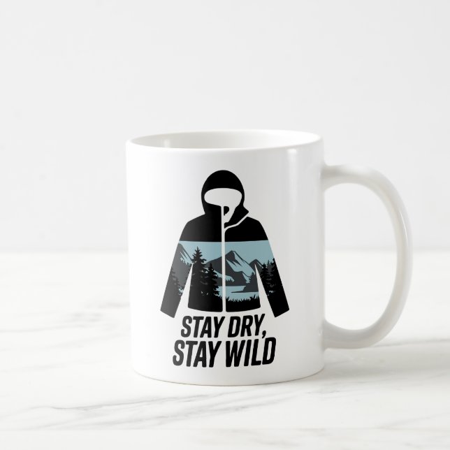 Mug Séjour Séjour Séjour Sauvage Extérieur Devis d'ave (Droite)