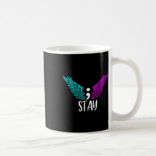 Mug Séjour Semicolon Sensibilisation au suicide Santé