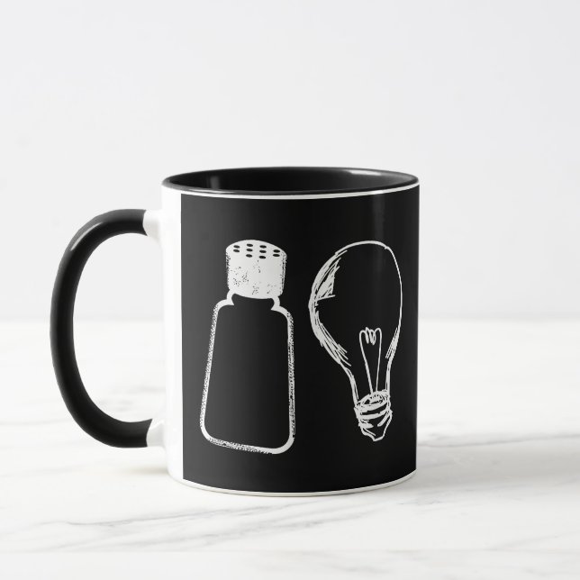 Mug Sel & Lumière Soyez Sel Versets Bibliques Matthieu (Gauche)
