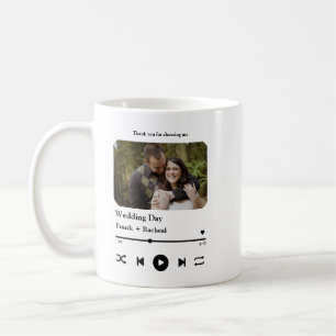 Mug Sélection personnalisée de musique photo pour les