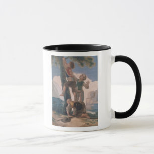 Mug S'élever de garçons de Francisco Jose de Goya y
