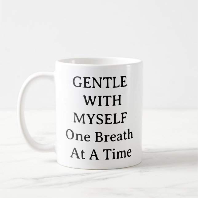 Mug Self-Care - Doux Avec Moi-Même Coupe Personnal (Gauche)
