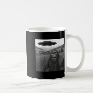 Mug Selfie Bigfoot Avec Alien Ufo Dons Drôle Pour Les