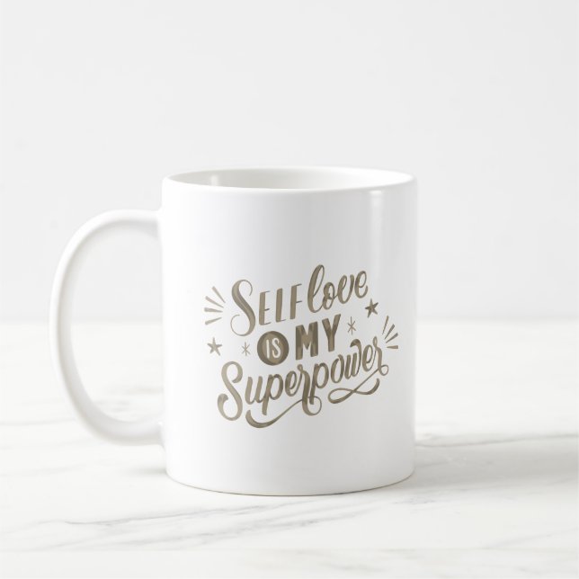 Mug selflove est ma superpuissance (Gauche)