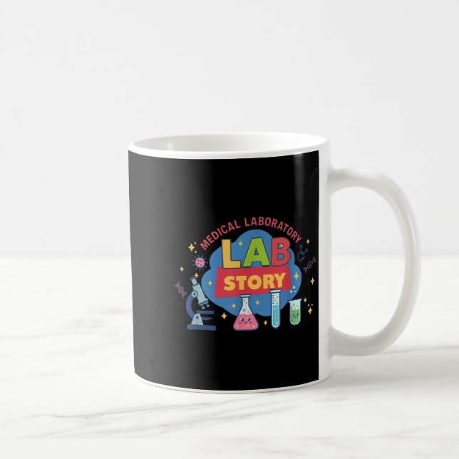 Mug Semaine de laboratoire 2026 science drôle laborato (Droite)