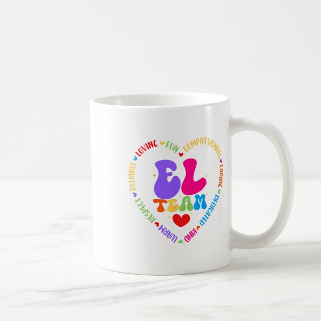Mug Semaine de reconnaissance des enseignants Groovy E (Droite)
