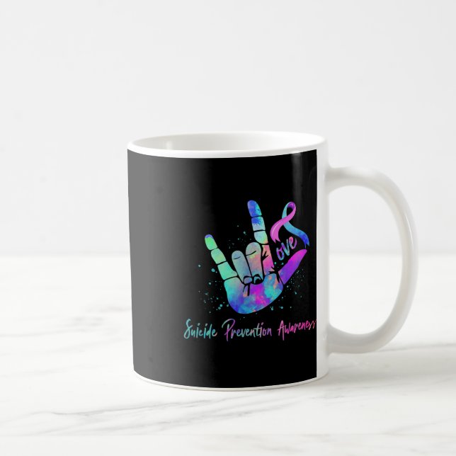Mug Semaine de sensibilisation à la prévention du suic (Droite)