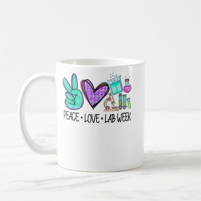 Mug Semaine du laboratoire médical de la paix (Gauche)