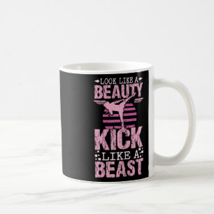 Mug Sembler une beauté botter comme une bête Karaté Ki