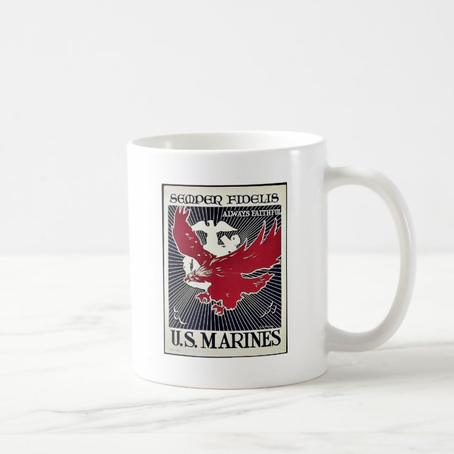 Mug Semper Fidelis (Droite)