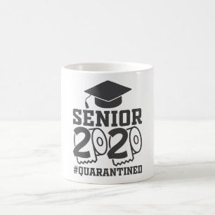 Mug Senior 2020 Quarantined Graduate Funny