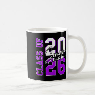Mug Senior 2026 Cl de 2026 Violet Remise des diplômes