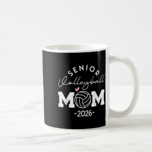 Mug Senior 2026 Cl Of 2026 Senior Mom Volleyball Gradu
