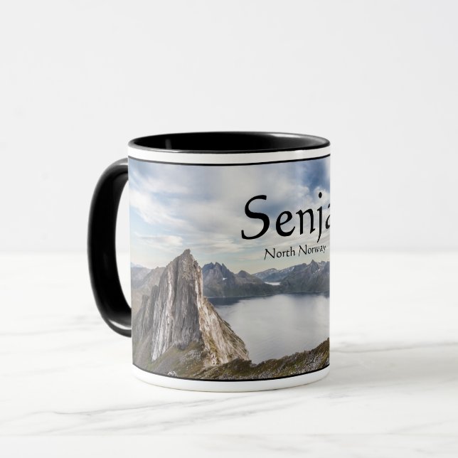 Mug Senja Norvège Souvenir (Devant gauche)