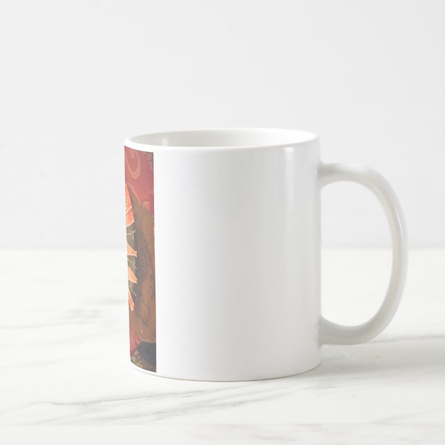 Mug Sensation striée Tigre Barbe Poisson Imprimer (Droite)