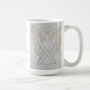 Mug Sensibilisation à la cécité Ruban Angel personnali