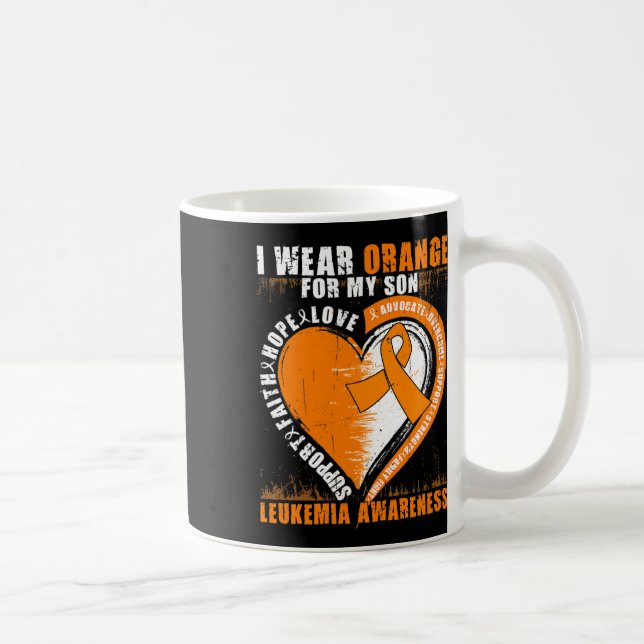 Mug Sensibilisation à la leucémie du papa Sensibilisat (Droite)