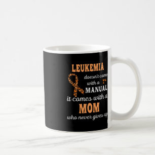 Mug Sensibilisation à la leucémie Maman Soutien Leucém