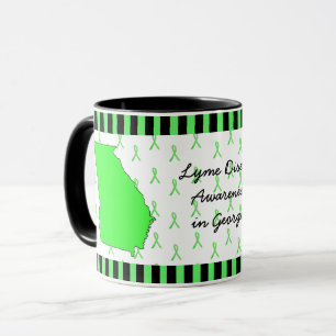Mug Sensibilisation à la maladie de Lyme en Géorgie Ca