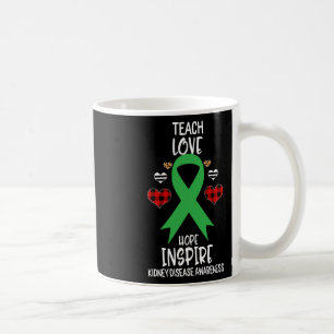 Mug Sensibilisation à la maladie Enseigner Ruban Love