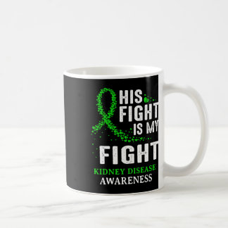 Mug Sensibilisation à la maladie Survivante Vert Ruban
