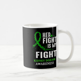 Mug Sensibilisation à la maladie Survivante Vert Ruban