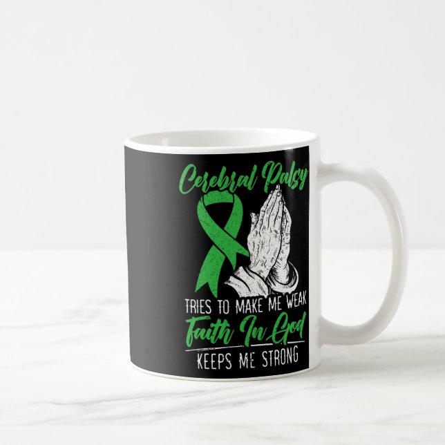 Mug Sensibilisation à la paralysie cérébrale d'Alzheim (Droite)