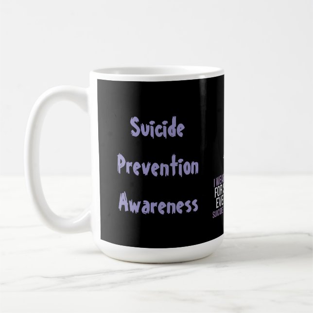 Mug Sensibilisation à la prévention du suicide (Gauche)