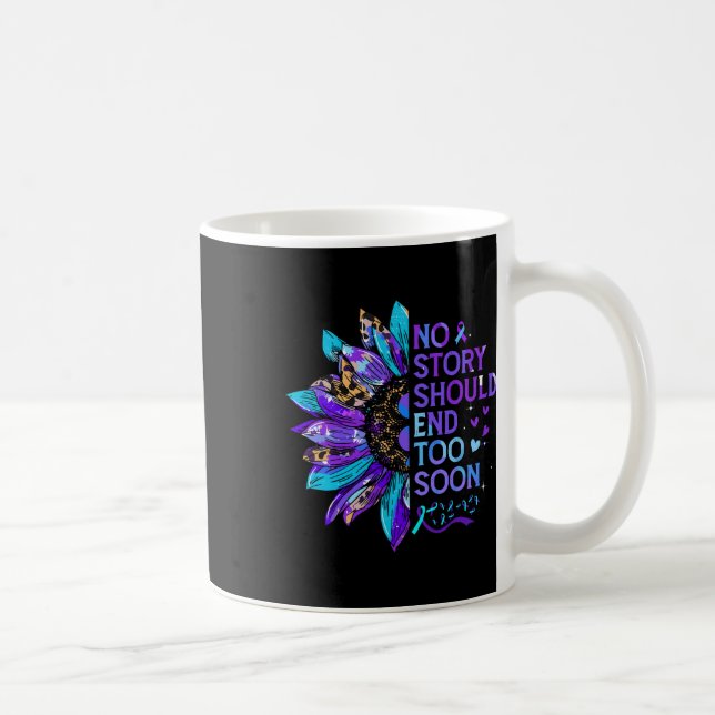 Mug Sensibilisation à la prévention du suicide Aucune  (Droite)