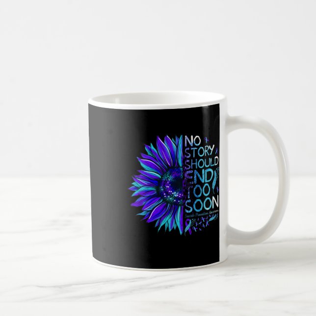 Mug Sensibilisation à la prévention du suicide Aucune  (Droite)