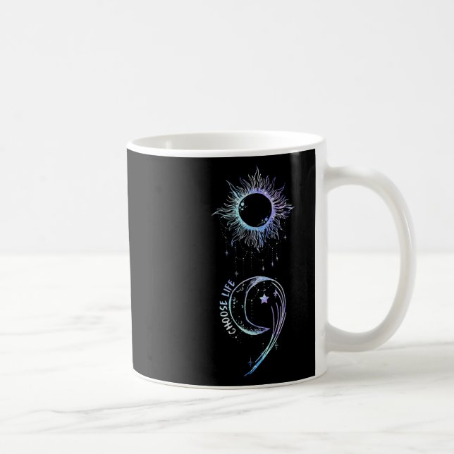 Mug Sensibilisation à la prévention du suicide Choisir (Droite)