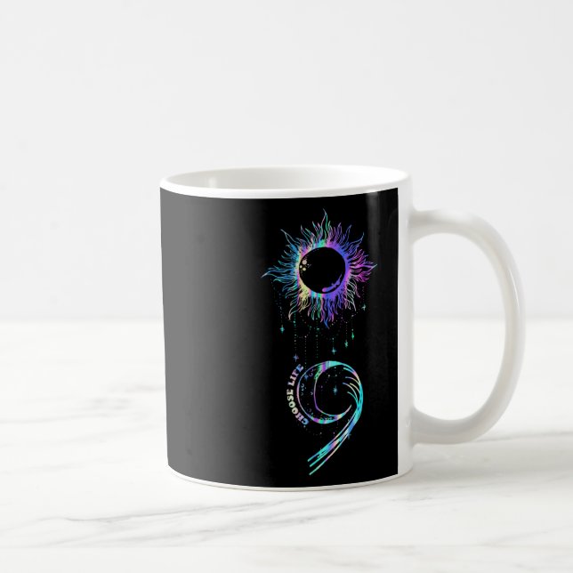 Mug Sensibilisation à la prévention du suicide Choisir (Droite)