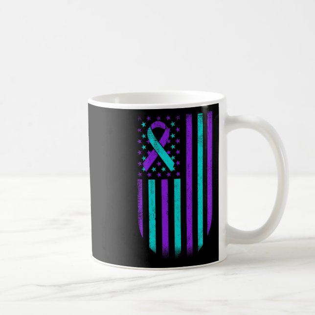 Mug Sensibilisation à la prévention du suicide Soutien (Droite)