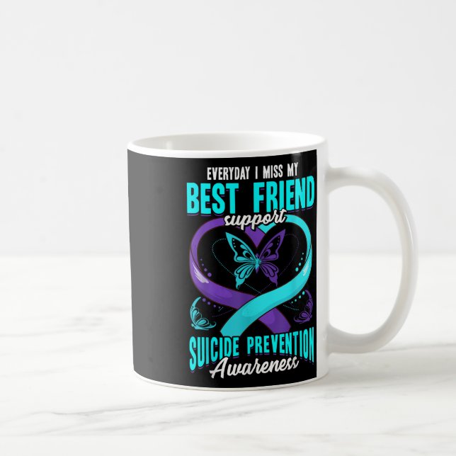 Mug Sensibilisation à la prévention du suicide Tous le (Droite)