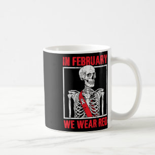 Mug Sensibilisation À La Santé Cardiaque En Février No