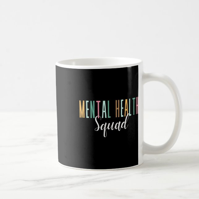 Mug Sensibilisation à la santé mentale de l'Escadron d (Droite)