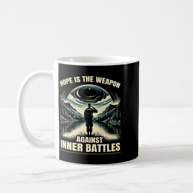Mug Sensibilisation à la santé mentale et au suicide d (Gauche)