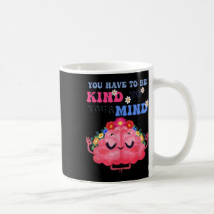 Mug Sensibilisation à la santé mentale jaune Vous deve
