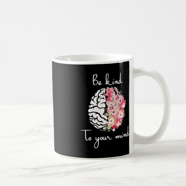 Mug Sensibilisation à la santé mentale Soins de soi So (Droite)