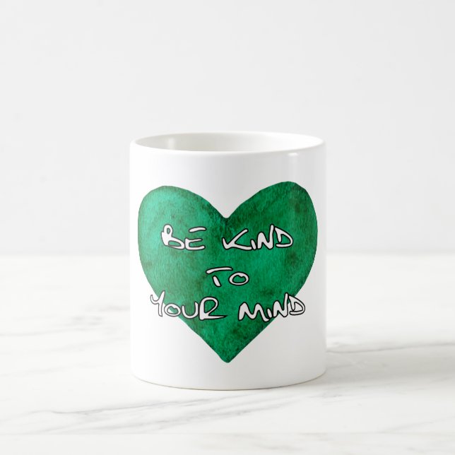 Mug Sensibilisation à la santé mentale - Soyez gentil  (Centre)