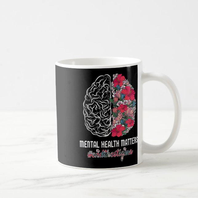 Mug Sensibilisation à la santé Mettre fin à la stigmat (Droite)