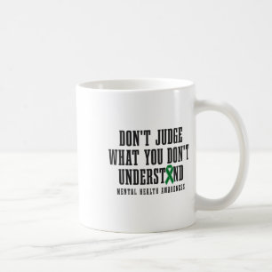Mug Sensibilisation à la santé Ne jugez pas ce que vou