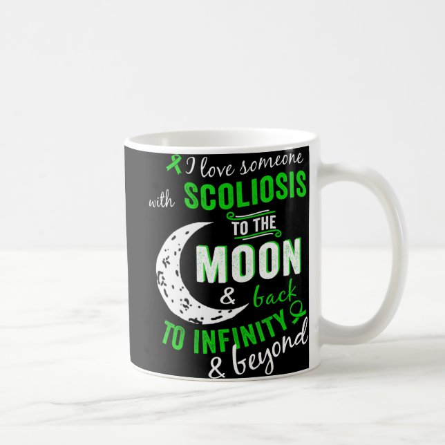 Mug Sensibilisation À La Scoliose Pour Les Femmes Homm (Droite)