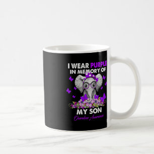 Mug Sensibilisation À La Surdose D'Éléphant Je Porte D