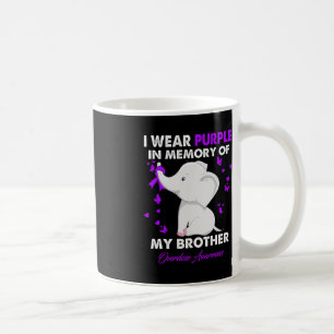 Mug Sensibilisation À La Surdose Je Porte Du Violet Po