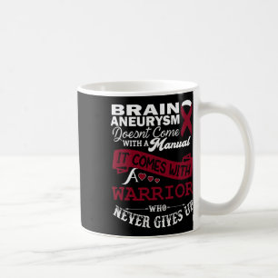 Mug Sensibilisation à l'aévrisme Burgundy Ribbon Guerr