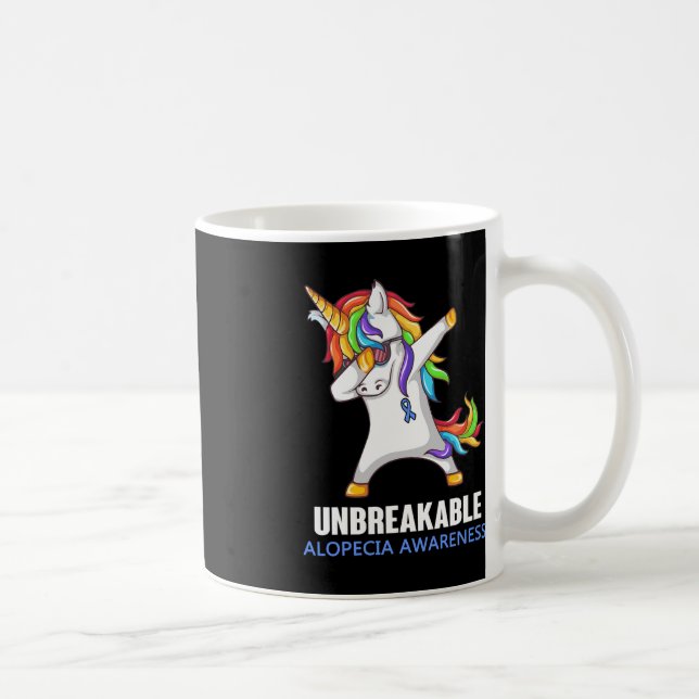 Mug Sensibilisation À L'Alopécie IMBREAKABLE Pour Les  (Droite)