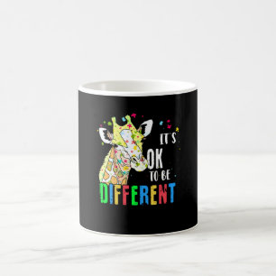 Mug Sensibilisation à l'autisme Acceptation Femme Enfa