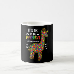 Mug Sensibilisation à l'autisme Acceptation Femmes Enf