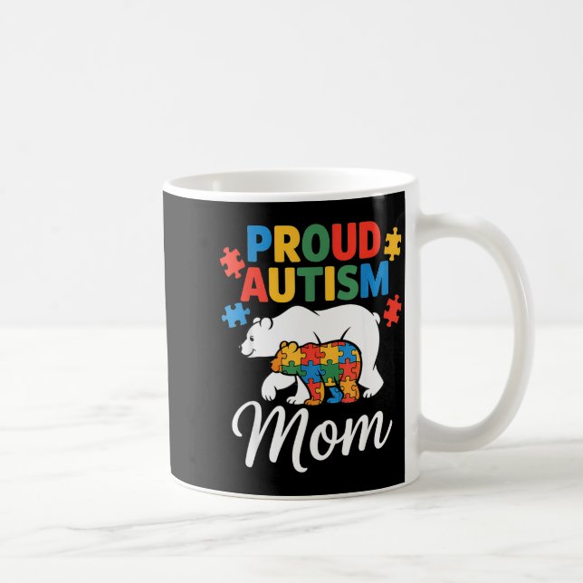 Mug Sensibilisation à l'autisme autiste  (Droite)